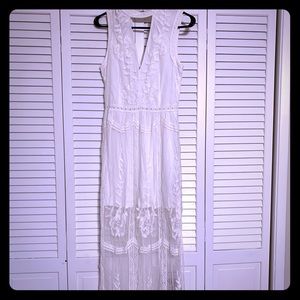 Beautiful white lace dress